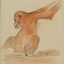 Gaston SUISSE (1896-1988) - Solange la guenon.